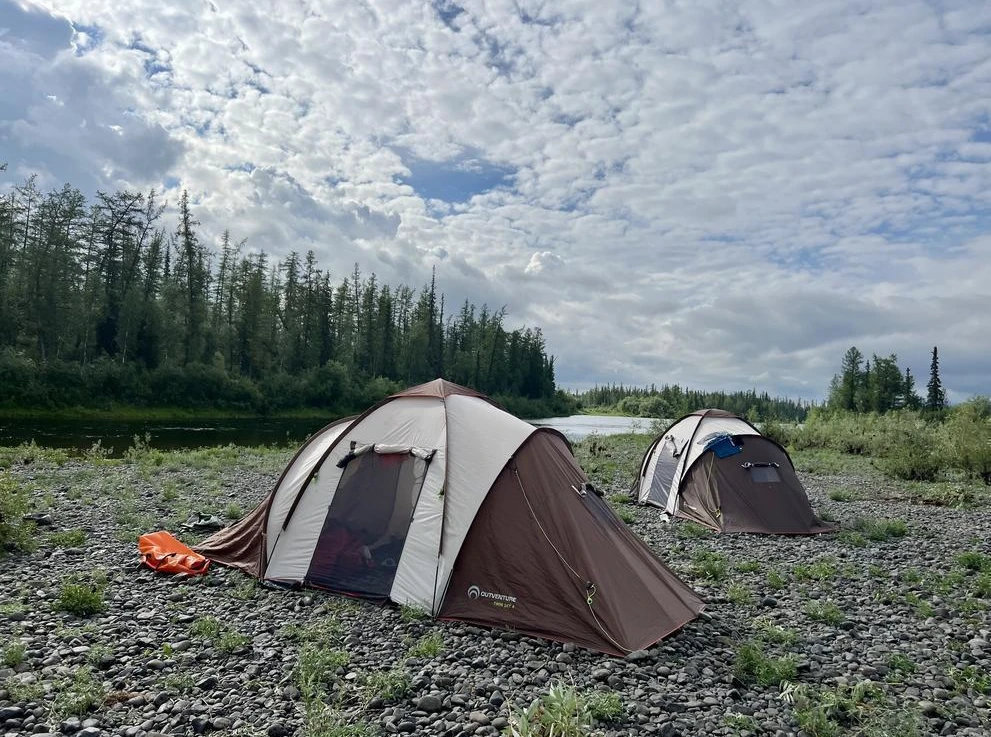 Проживание в палатках