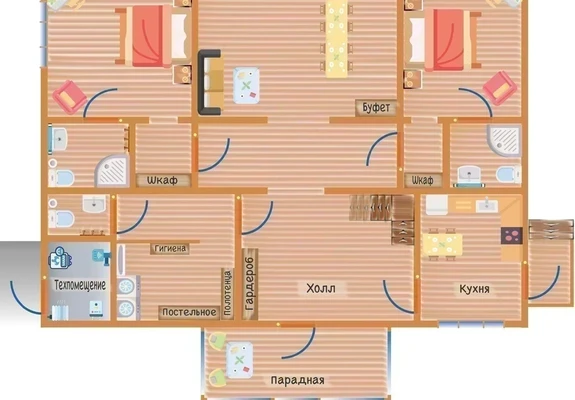 Первый этаж