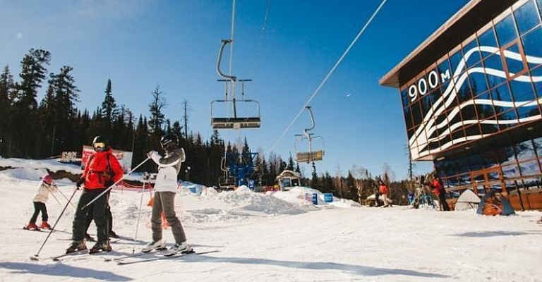 Спуск и подъемник